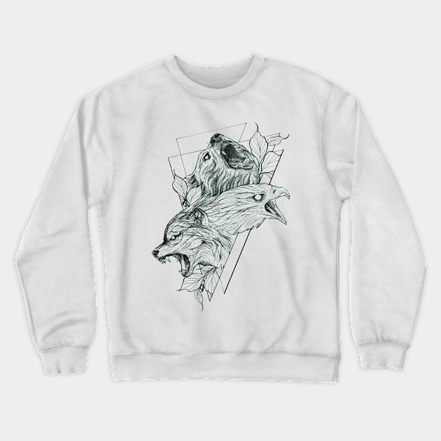 Wild Crewneck Sweatshirt by LecoLA